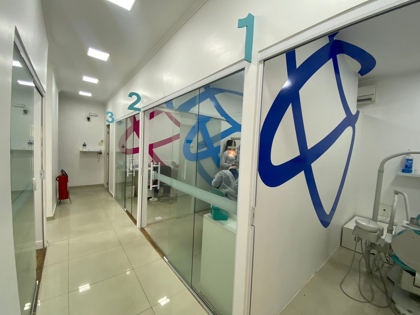 Consultórios da Odontoclinic Campo Limpo